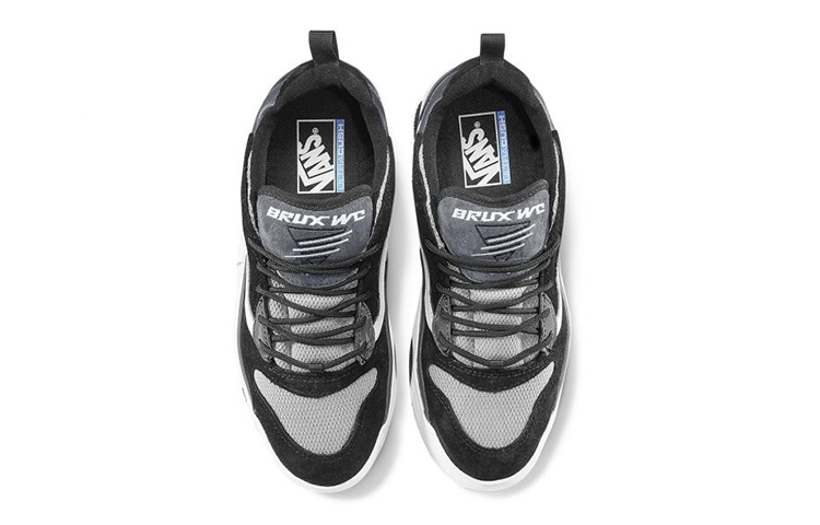 Shop Vans Brux WC Zwart/Wit VN0A4BH4SIG