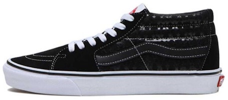 Vans BUMP OF CHICKEN x SK8-Mid 'Hitam' V38MIDCFBUMPBK Buy Vans BUMP OF CHICKEN x SK8-Mid 'Hitam' V38MIDCFBUMPBK