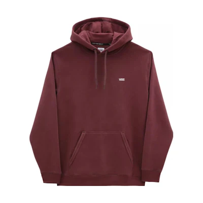 Vans Burgundy Graphic Print Pullover Hoodie Long Sleeve Loose Fit VN0A4OOOALI