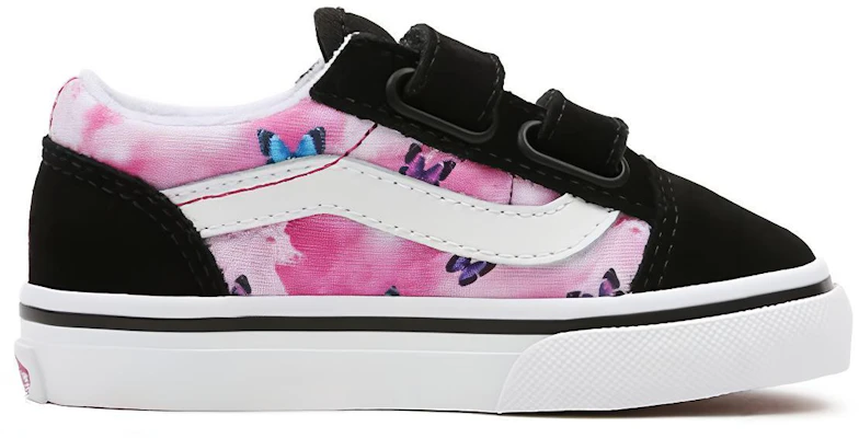 Kasut Rendah Velcro Vans Butterfly Dream Old Skool Hitam/Pink VN000D3YARP Order Kasut Rendah Velcro Vans Butterfly Dream Old Skool Hitam/Pink VN000D3YARP
