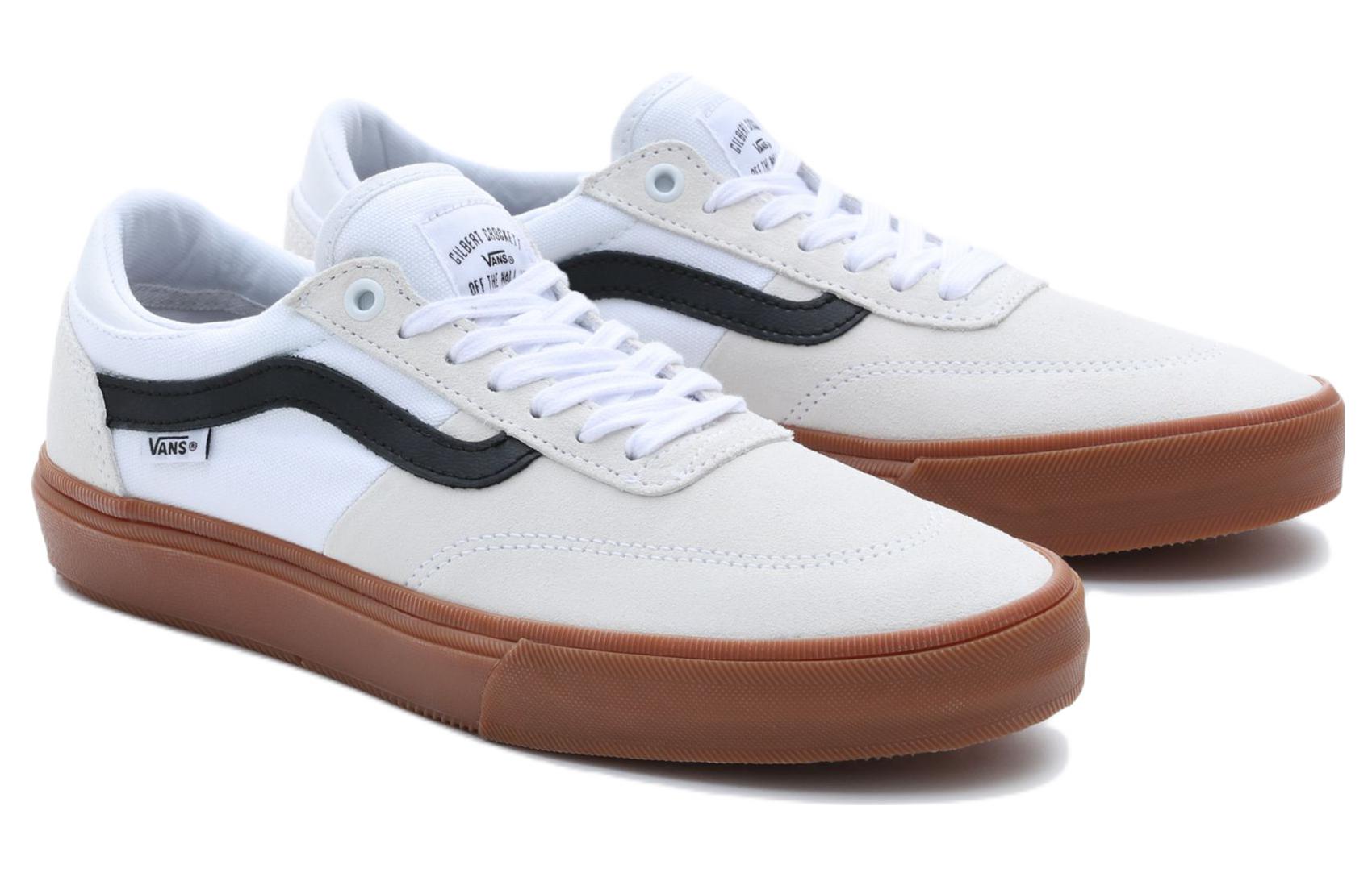 Lookbook Vans Buty Gilbert Crockett 潮派休閒 輕便耐磨 低筒 滑板鞋 男女皆適 白黑