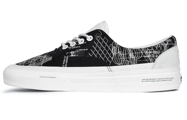 Order C2H4 x Vans Era 塗鴉 特別鞋盒 低筒 滑板鞋 男女款 黑色