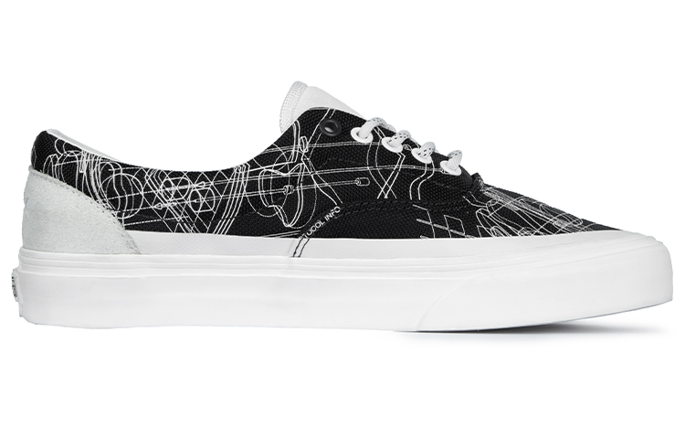 Lookbook C2H4 x Vans Era 塗鴉 特別鞋盒 低筒 滑板鞋 男女款 黑色