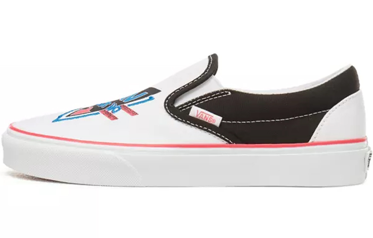 Buy Vans CAネイティブスリッポン 黒/白 VN0A38F7S1Y