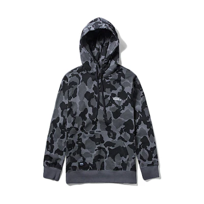 Vans Camo Casual Hoodie - Gray VN0A3QT9F3M