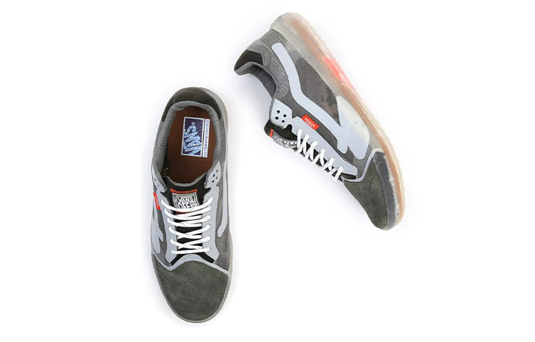 Shop Vans Camo Evdnt Rw Ultimatewaffle 潮流百搭 低筒休閒板鞋 男女款 藍綠