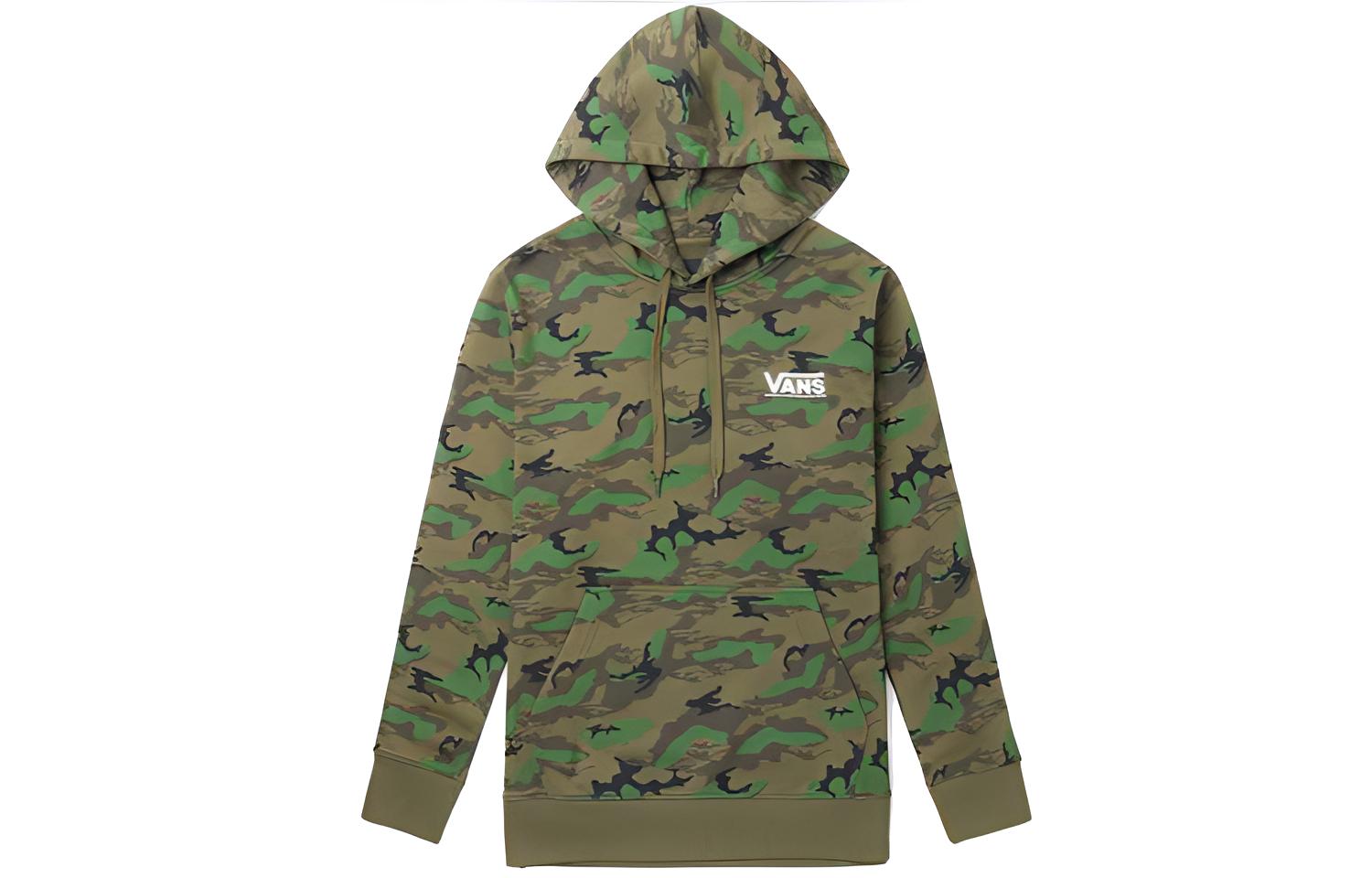 Vans Camo Sweatshirt Unisex Casualwear VN0A4MMK-T88