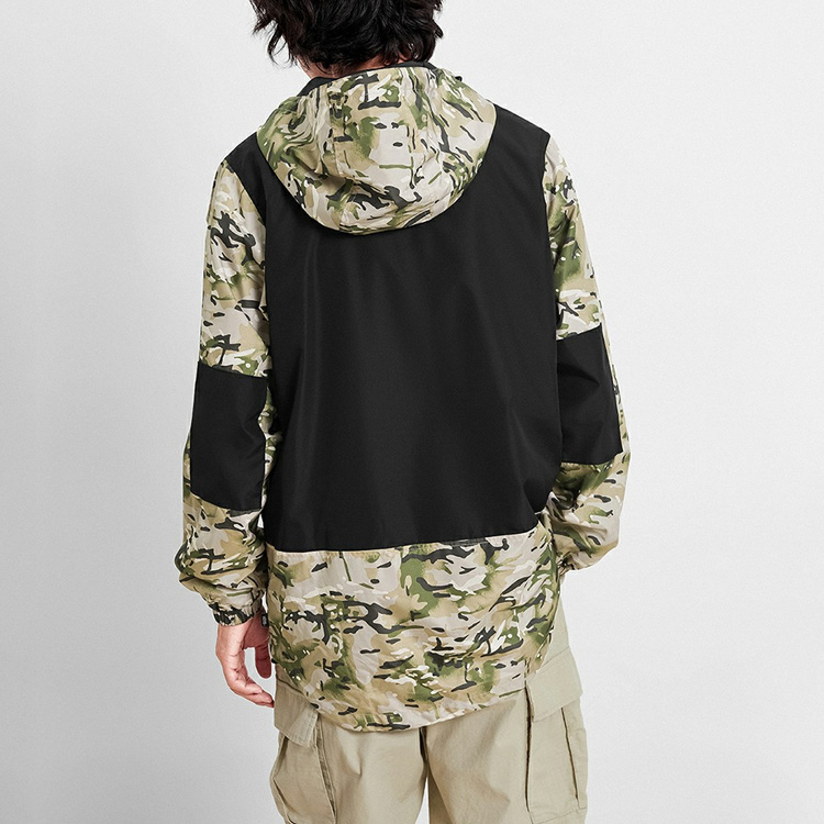 Sizing Vans 迷彩拼接防風外套 迷彩色 VN0A4MLGW09
