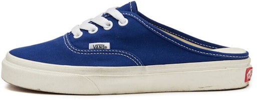 Vans Canvas Authentic Mule 'Blue White' VN0A54F72BK Vans Canvas Authentic Mule 'Blue White' VN0A54F72BK