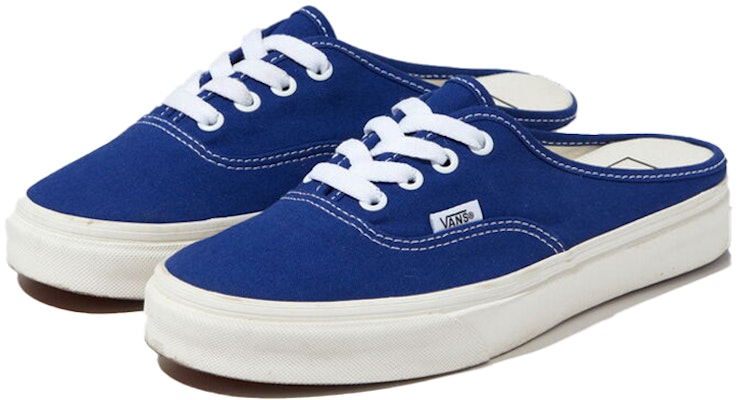 Vans Canvas Authentic Mule 'Blue White' VN0A54F72BK Lookbook Vans Canvas Authentic Mule 'Blue White' VN0A54F72BK