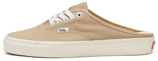 Vans Canvas Authentic Mule Sneakers Brown VN0A54F7583 Vans Canvas Authentic Mule Sneakers Brown VN0A54F7583