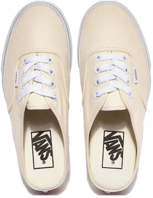 Vans Canvas Authentic Mule White VN0A54F7JTT Shop Vans Canvas Authentic Mule White VN0A54F7JTT