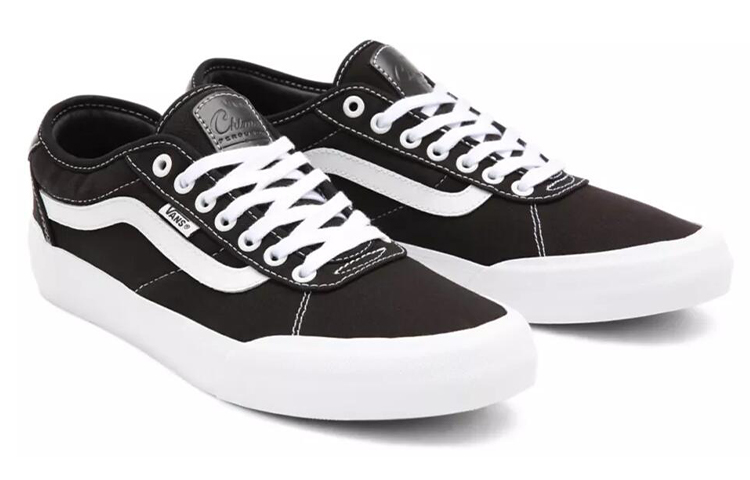 Lookbook 반스 캔버스 치마 2 블랙/화이트 VN0A5JII187