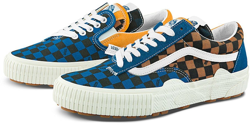 Vans Cap Mash Low LX '2-Tone Checkerboard - Mykonos Blue Apricot' VN0A4UUS2P0 Order Vans Cap Mash Low LX '2-Tone Checkerboard - Mykonos Blue Apricot' VN0A4UUS2P0