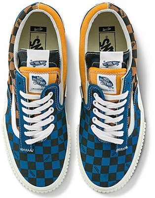 Vans Cap Mash Low LX '2-Tone Checkerboard - Mykonos Blue Apricot' VN0A4UUS2P0 Lookbook Vans Cap Mash Low LX '2-Tone Checkerboard - Mykonos Blue Apricot' VN0A4UUS2P0