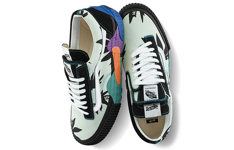 Lookbook 반스 캡 매쉬 로우 LX '팜 - 블로잉 세일' VN0A4UUS2P1 VN0A4UUS2P1