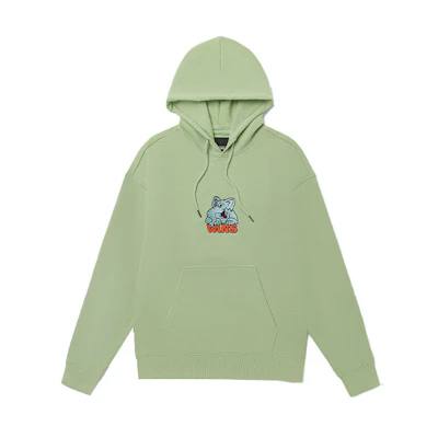 Vans Cartoon Graphic Loose Fit Hoodie Unisex Green VN0A5H9CYSJ