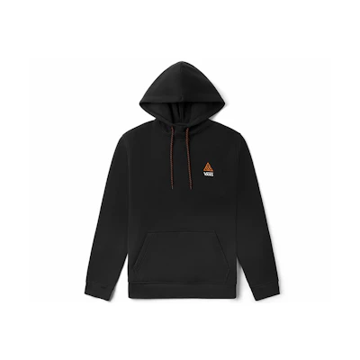 Vans Casual Logo Print Pullover Hoodie Unisex Black VN0A4UT1BLK