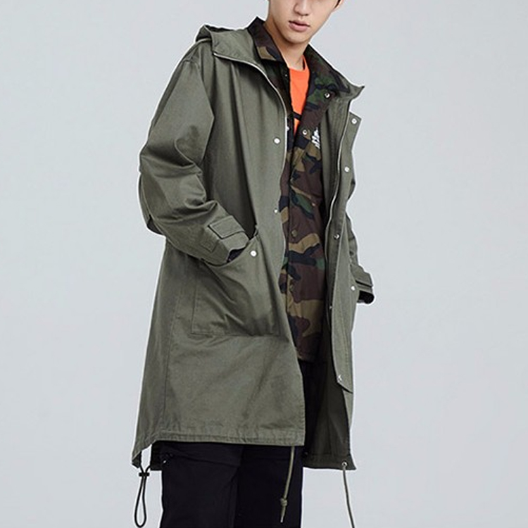 Shop Vans 休閒長版連帽外套 VN0A3QTUKCZ