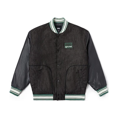 Vans Casual Simple Unisex Black Jacket - Comfortable and Versatile VN000KC0Q47
