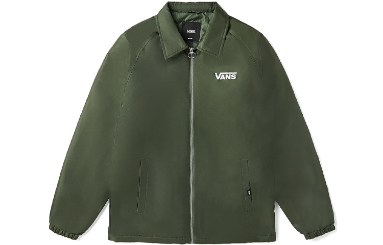 Vans Casual Sports Coach Jacket Dark Green VN0A3QTYKCZ