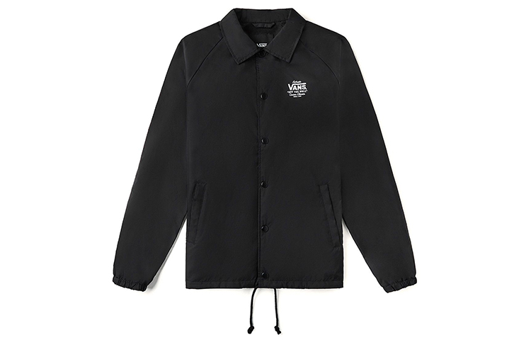 Vans Casual Windbreaker Coach Jacket Black VN0002MUY28