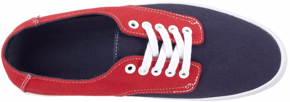 Vans Chambray Fashion 'Red Black' VN-0KW0-4VV Lookbook Vans Chambray Fashion 'Red Black' VN-0KW0-4VV