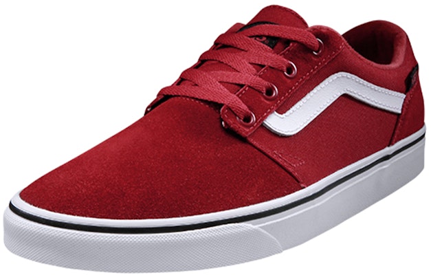 Vans Chapman Garis Merah/Putih VN0003D7K6S Order Vans Chapman Garis Merah/Putih VN0003D7K6S