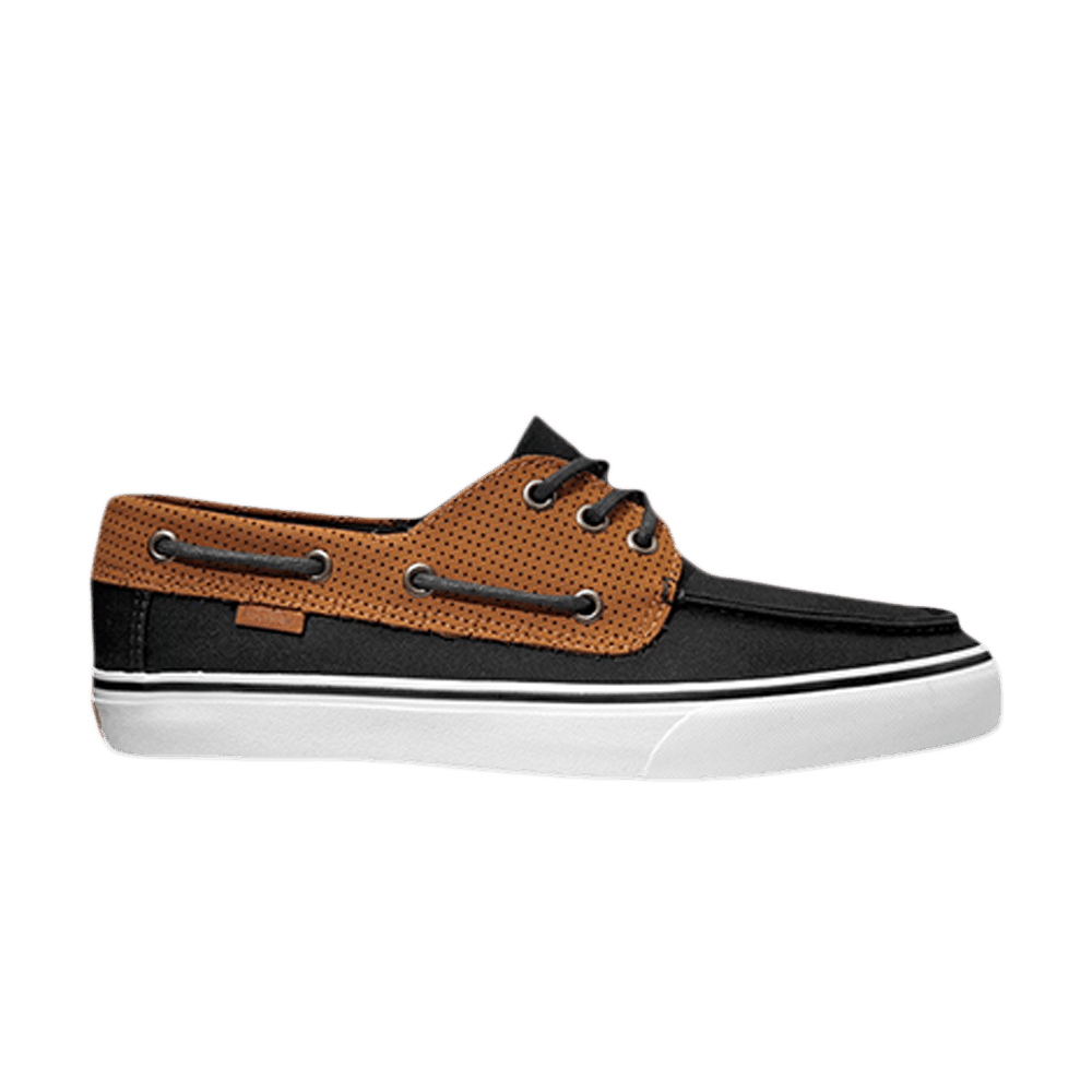 Vans Chauffeur SF 'T&L - Black Leather Brown' VN0A3MUBU6Z