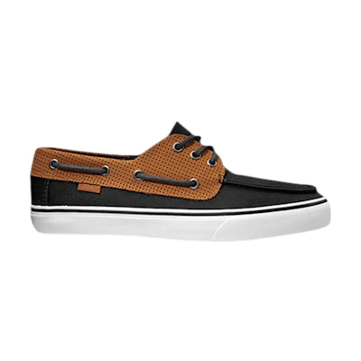 Vans Chauffeur SF 'T&L - Black Leather Brown'