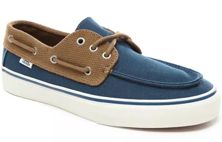 Lookbook Vans 船夫 SF 棕藍色
