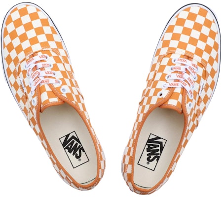 Vans Check Authentic 'Blanco Naranja' VN000BW5RNG Shop Vans Check Authentic 'Blanco Naranja' VN000BW5RNG