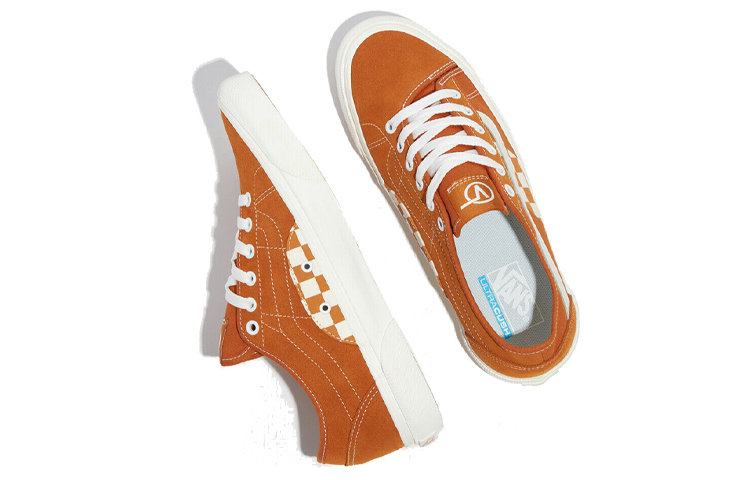 Shop Vans Bess Ni Damier Marron VN0A4BTHAMZ