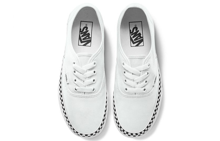 Lookbook 반스 체크 폭싱 오센틱 화이트 (Vans Check Foxing Authentic White) VN0A38EMVJU