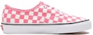 반스 체커보드 어센틱 핑크/화이트 (Vans Checkerboard Authentic Pink/White) VN0A348A3YC