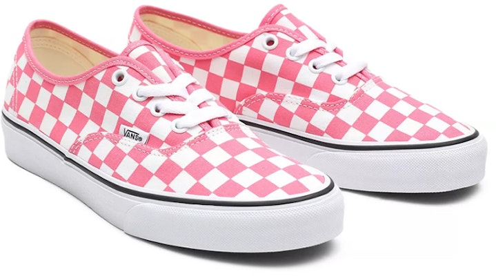 반스 체커보드 어센틱 핑크/화이트 (Vans Checkerboard Authentic Pink/White) VN0A348A3YC Lookbook 반스 체커보드 어센틱 핑크/화이트 (Vans Checkerboard Authentic Pink/White) VN0A348A3YC