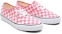 반스 체커보드 어센틱 핑크/화이트 (Vans Checkerboard Authentic Pink/White) VN0A348A3YC