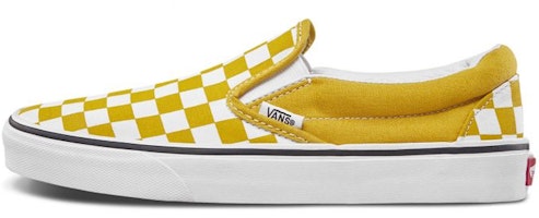 Vans Checkerboard Classic Slip-On 'Yolk Yellow' VN0A38F7VLY Vans Checkerboard Classic Slip-On 'Yolk Yellow' VN0A38F7VLY