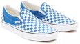 Lookbook ヴァンズ チェッカー スリッポン 青/白 VN0A5AO862C