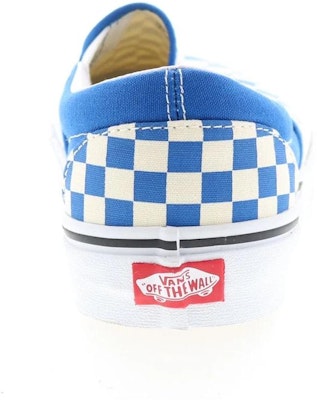 ヴァンズ チェッカー スリッポン 青/白 VN0A5AO862C Shop ヴァンズ チェッカー スリッポン 青/白 VN0A5AO862C