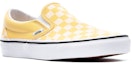 Lookbook Vans Checkerboard Classic Slip-On Kuning Sneakers VN0A4U38WRZ