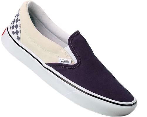 Vans Checkerboard Comfycush Slip-On Sepatu 'Ungu Putih' VN0A3WMDVO3 Shop Vans Checkerboard Comfycush Slip-On Sepatu 'Ungu Putih' VN0A3WMDVO3