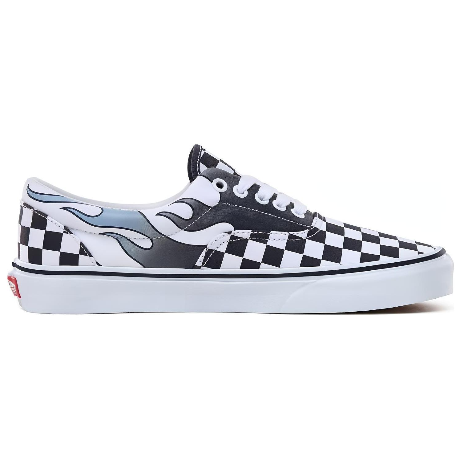 Order Vans Checkerboard Flame Classic 台灣版名稱：Vans 黑白棋盤火焰經典款