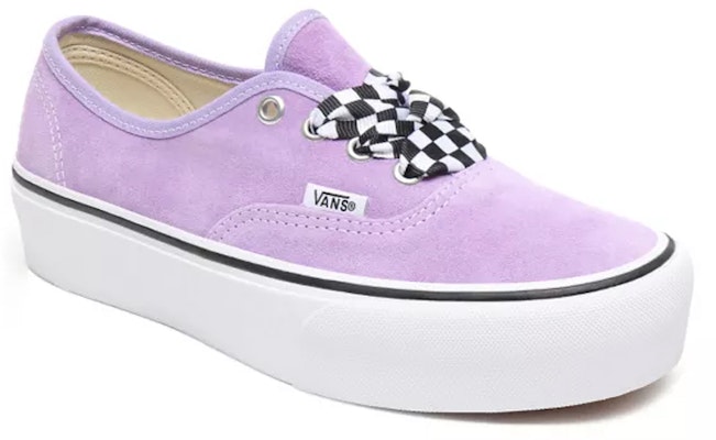 Vans Checkerboard Authentic Platform 20 'Blanco Morado' VN0A3AV8S1V Lookbook Vans Checkerboard Authentic Platform 20 'Blanco Morado' VN0A3AV8S1V