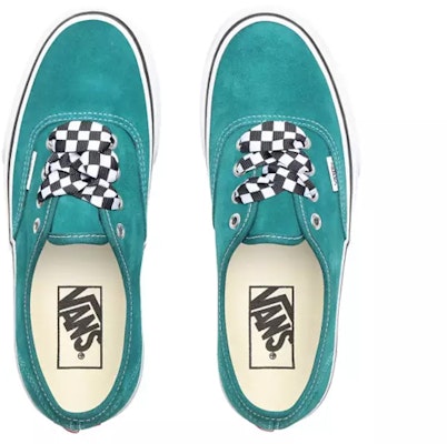 ヴァンズ チェッカー オーセンティック 厚底 白緑 (Vans Checker Authentic 厚底 白緑) VN0A3AV8S1W Shop ヴァンズ チェッカー オーセンティック 厚底 白緑 (Vans Checker Authentic 厚底 白緑) VN0A3AV8S1W