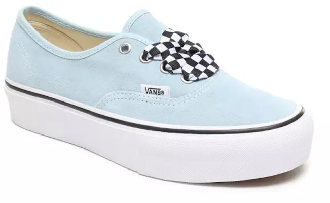 Vans Checkerboard Lace Authentic Platform 2.0 Blue/White VN0A3AV8S1X Lookbook Vans Checkerboard Lace Authentic Platform 2.0 Blue/White VN0A3AV8S1X