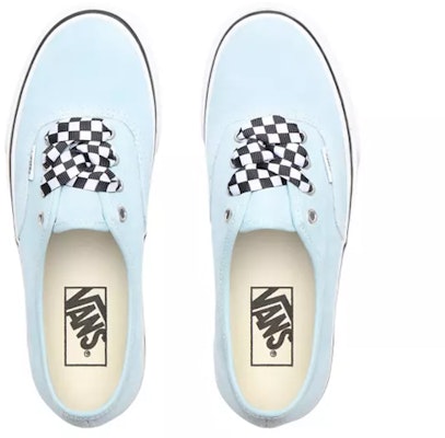 Vans Checkerboard Lace Authentic Platform 2.0 Blue/White VN0A3AV8S1X Shop Vans Checkerboard Lace Authentic Platform 2.0 Blue/White VN0A3AV8S1X
