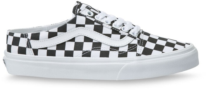 Vans Checkerboard Old Skool Mule Catur Putih/Hitam VN0A4P3Y5GU Order Vans Checkerboard Old Skool Mule Catur Putih/Hitam VN0A4P3Y5GU