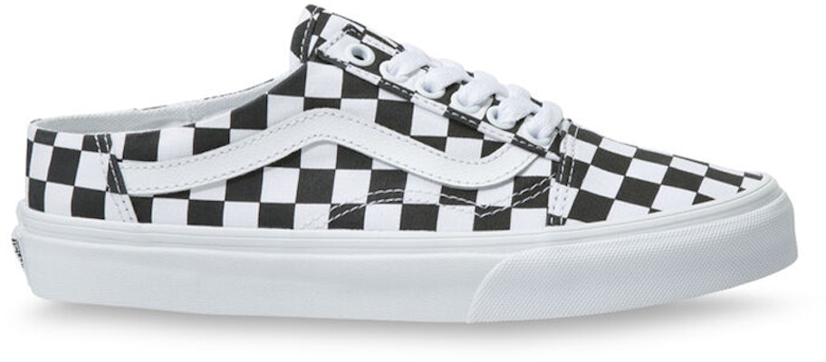 Vans Checkerboard Old Skool Mule Chessboard White/Black VN0A4P3Y5GU Order Vans Checkerboard Old Skool Mule Chessboard White/Black VN0A4P3Y5GU