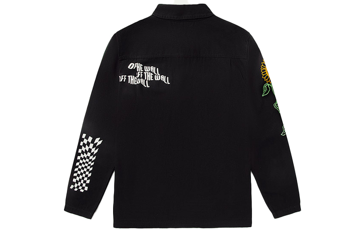 Lookbook Vans 棋盤格拼布多口袋戶外黑色夾克 男女款 VN0A3WF1Z6S